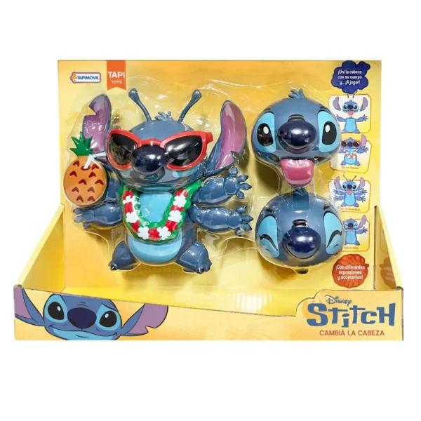 Muñeco figura Stitch cambia la cabeza con emociones  - Tapimovil - Imagen 1