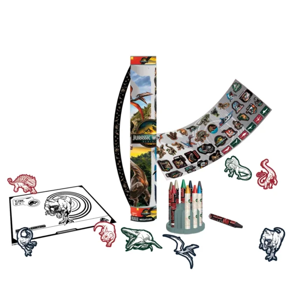 Mega tubo de arte Jurassic World - Tapimovil - Imagen 1