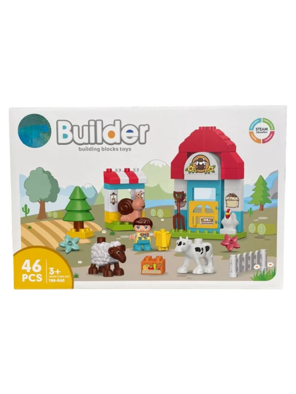 Bloques de construccion granja  - Explorer Fan - Imagen 1