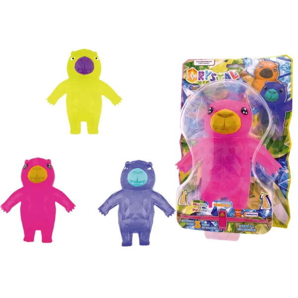 Muñeco estirable Crystal capy buddies - Tapimovil - Imagen 1