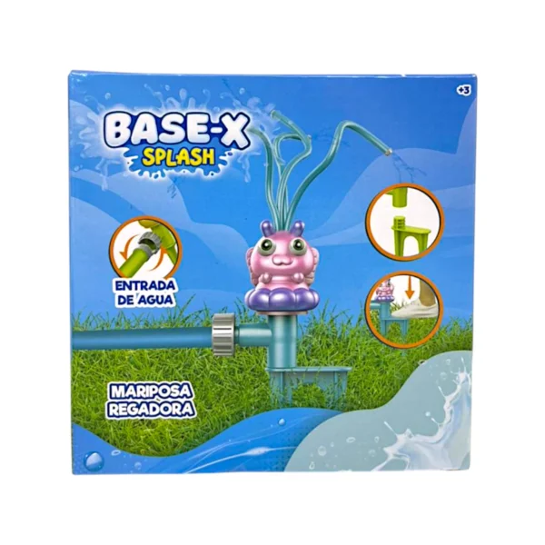 Lazador de agua estaca mariposa - Base X - Imagen 1