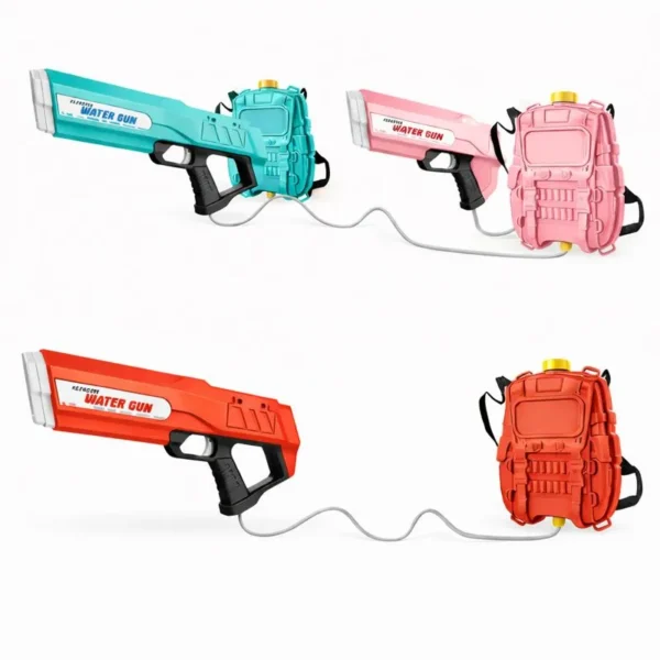 Pistola de agua eléctrica con mochila  - Importado - Imagen 2