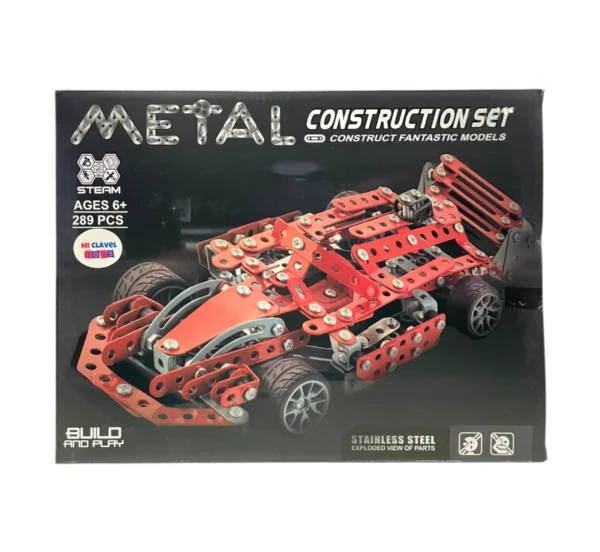 Set de construcción metal Ferrari - Mi Clavel toys - Imagen 1
