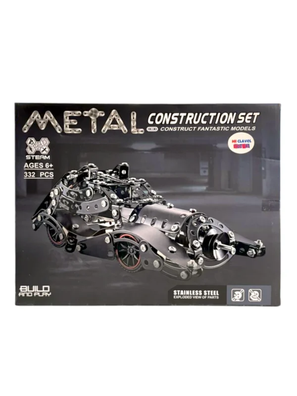 Set de construcción metal Batimovil -Mi Clavel toys - Imagen 1