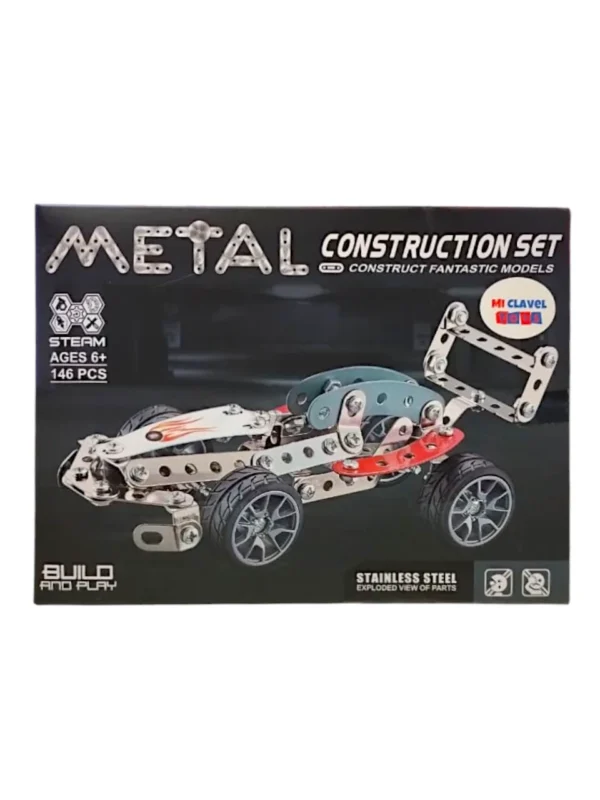 Set de construcción metal auto formula 1 - Mi Clavel toys - Imagen 1