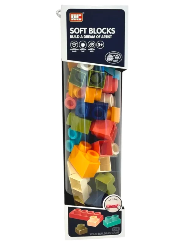 Bloques soft tubo  - Mi Clavel toys - Imagen 1