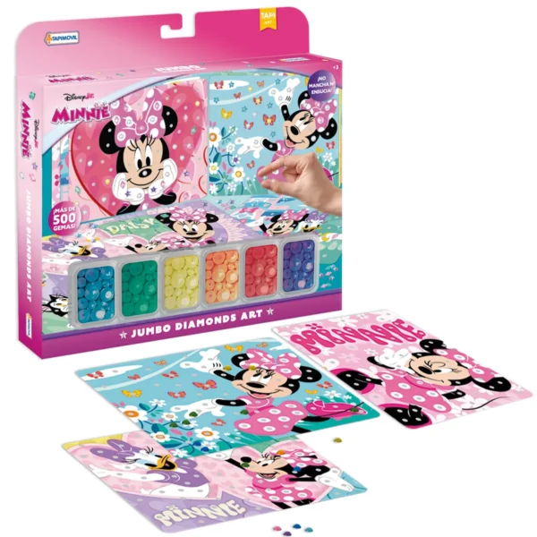 Jumbo diamonds art Minnie - Tapimovil - Imagen 1